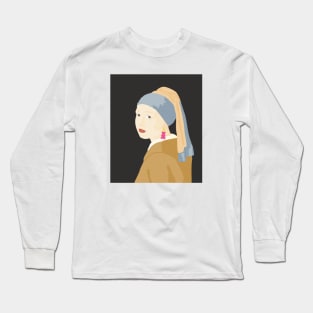 Girl with a gummy bear earring Long Sleeve T-Shirt